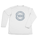 #FRESHFISH Performance Long Sleeve Shirt - Gray Print