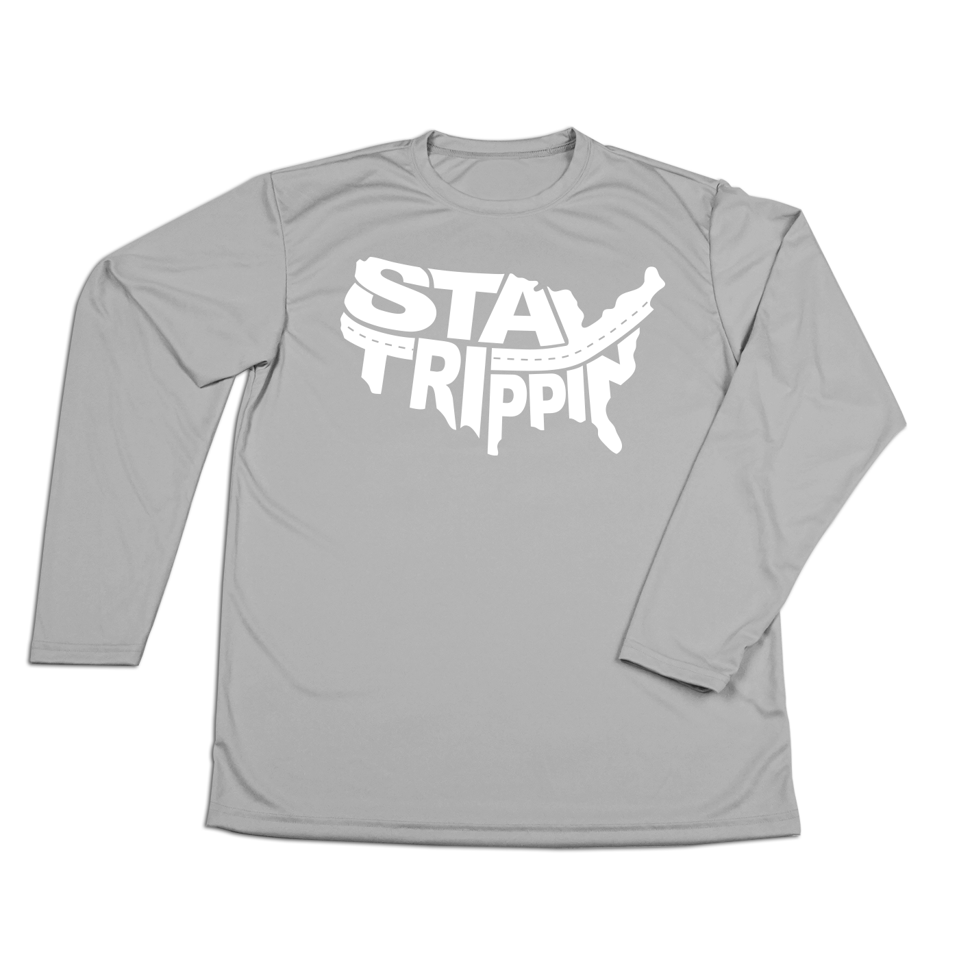 #STAYTRIPPIN USA YOUTH Performance Long Sleeve Shirt - Hat Mount for GoPro