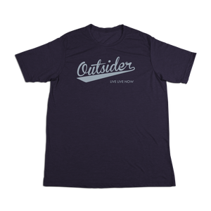 #OUTSIDER Soft Short Sleeve Shirt - Gray Print
