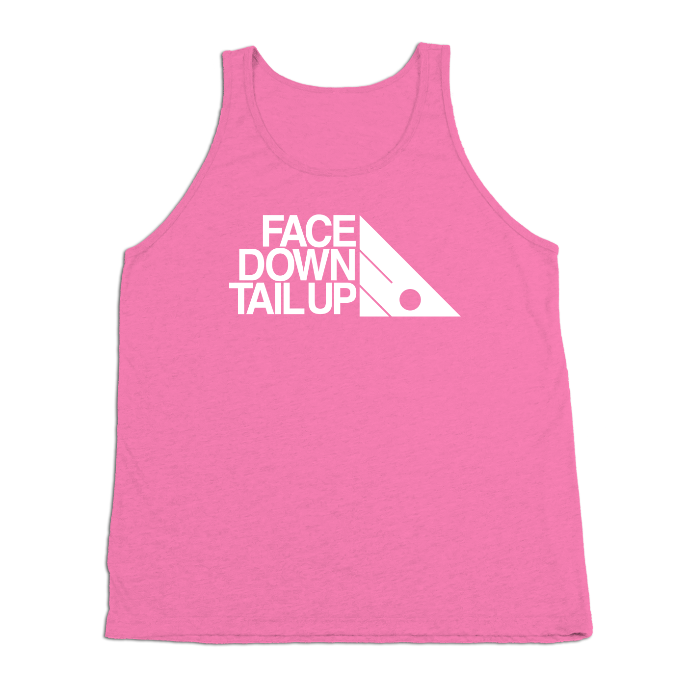#FACEDOWNTAILUP TriBlend Tank Top - Hat Mount for GoPro