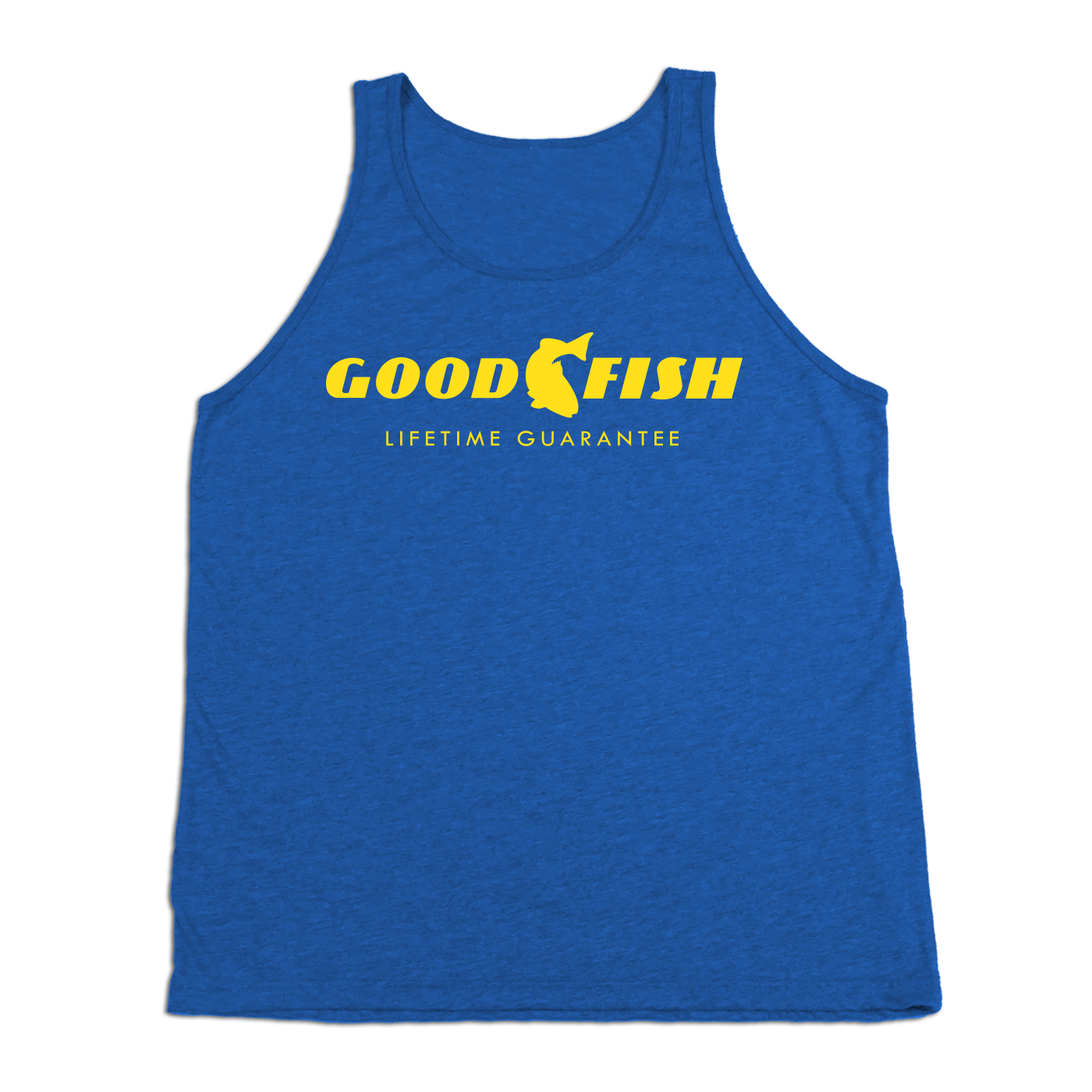 #GOODFISH TriBlend Tank Top - Yellow - Hat Mount for GoPro