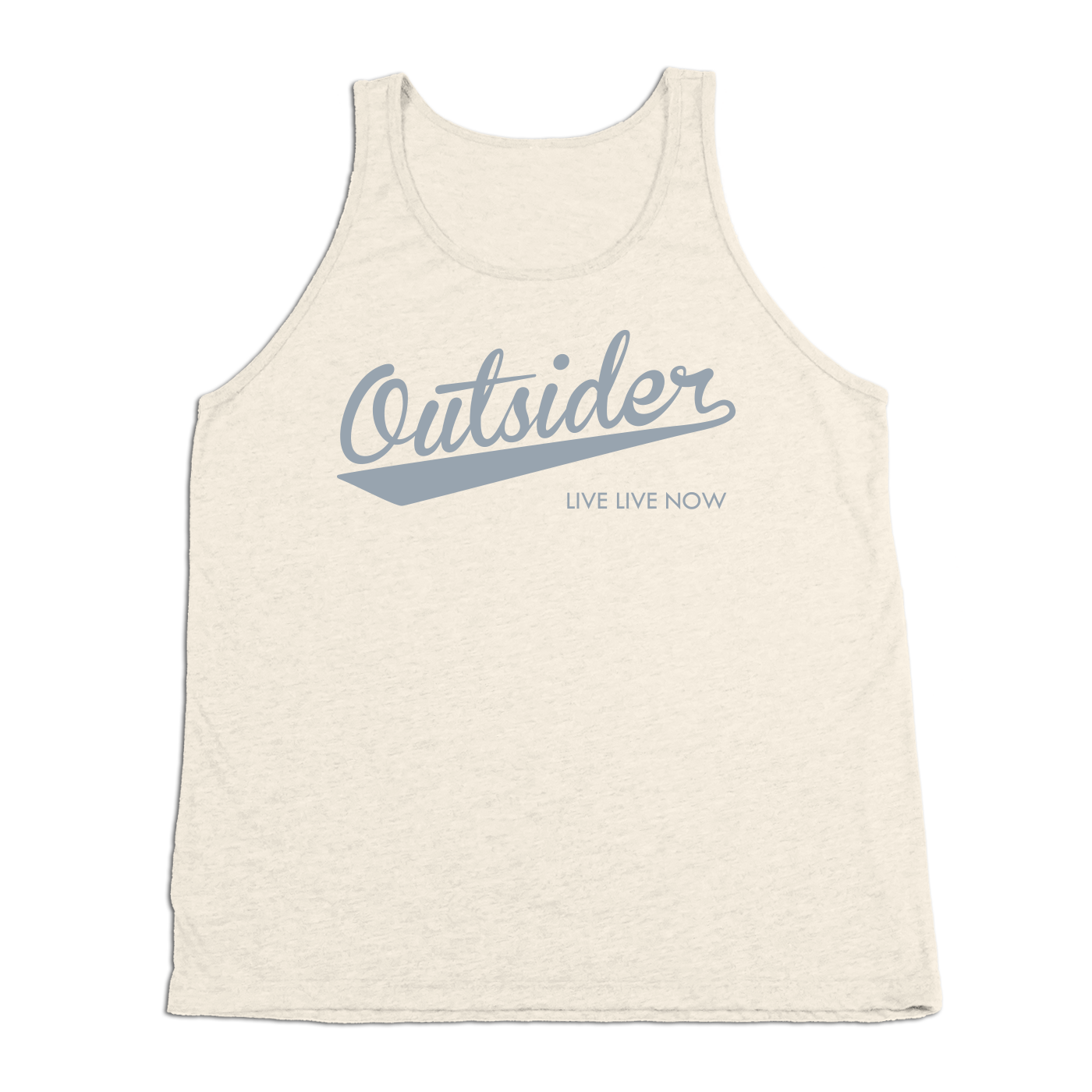 #OUTSIDER TriBlend Tank Top - Gray Print