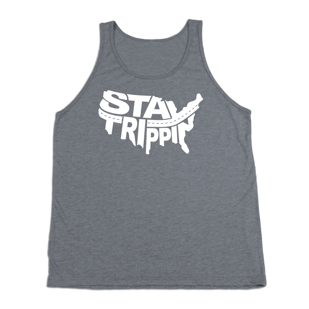 #STAYTRIPPIN USA Tank Top - Hat Mount for GoPro