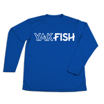 #YAKFISH CLASSIC YOUTH Performance Long Sleeve Shirt - Hat Mount for GoPro